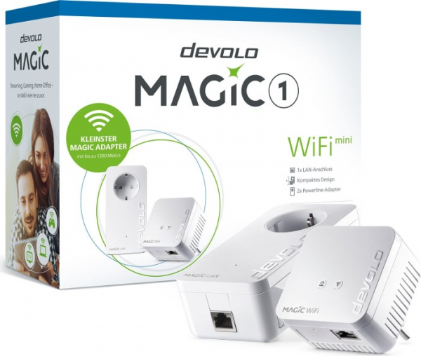 CAtronik - Devolo Magic 1 WiFi mini Starter Kit EAN 4250059685611
